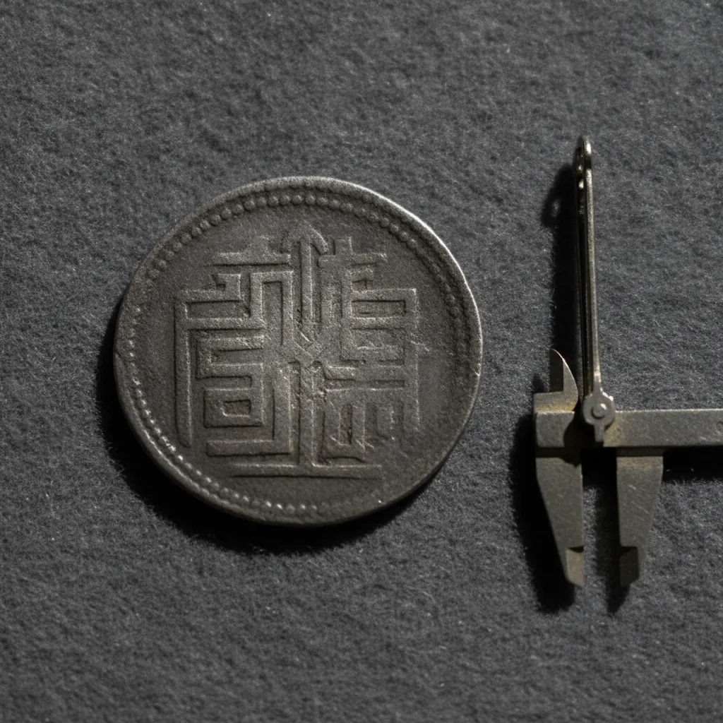 Pièce de 50 francs Hercule en argent posée sur un fond neutre